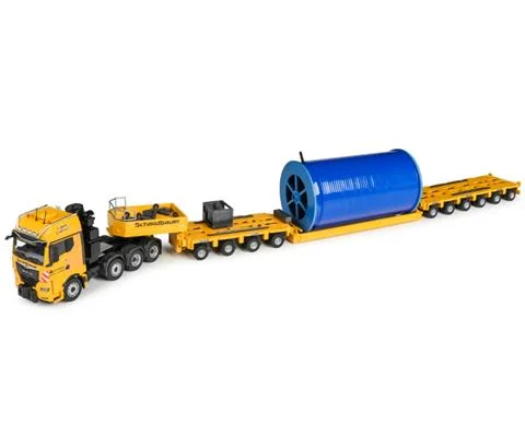 Schmidauer - MAN TGX Tractor with Goldhofer Transport Trailer