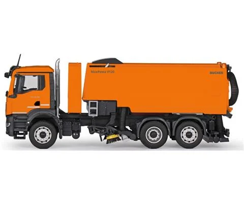 Bucher MaxPowa V120 Street Sweeper Truck in Orange - CONRAD
