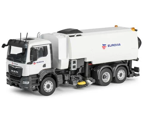 Eurovia - Bucher MaxPowa V120 Street Sweeper Truck in White