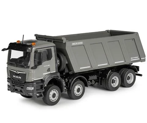 MAN TGS NN Dump Truck with Meiller Rear Tipper in Gauntlet Gray - CONRAD