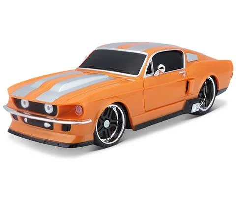 R/C 1967 Ford Mustang GT in Metallic Orange - Remote Control