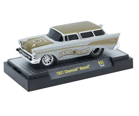 1957 Chevrolet Nomad in White and Tan - M2MACHINES