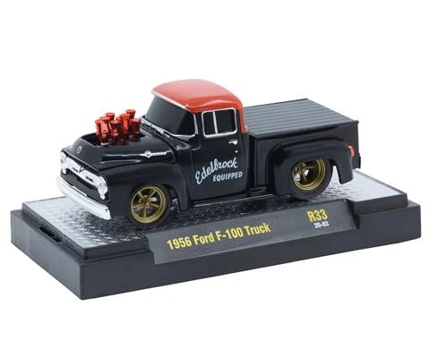 Edelbrock - 1956 Ford F-100 Pickup Truck in Black