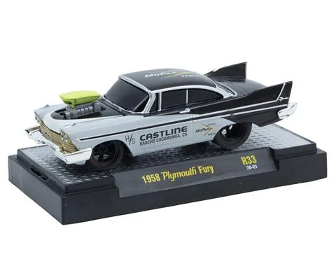 Castline - 1958 Plymouth Fury in Black and White