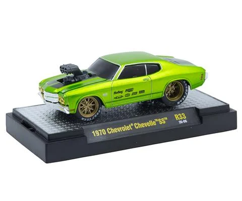 1970 Chevrolet Chevelle SS in Metallic Lime Green - M2MACHINES