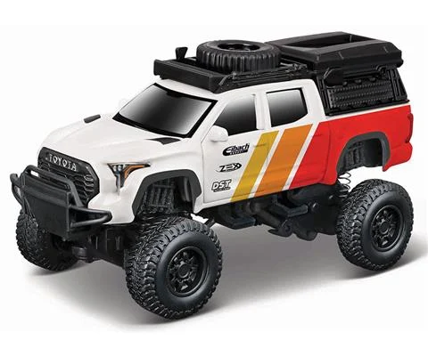R/C 2022 Toyota Tundra TRD Pro Pickup in White - Mini Metal Off-Road - Remote Control