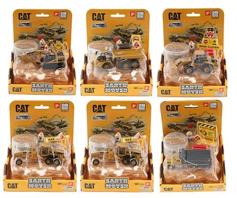 Caterpillar Earth Mover Playset - 6-Piece SET