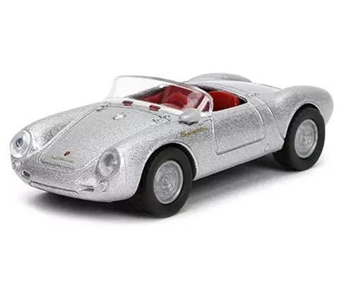 1955 Porsche 550 Spyder in Metallic Silver with Red Interior - Collection Series