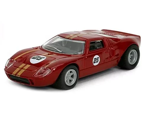 # 25 - 1965 Ford GT40 MK1 in Metallic Red with Gold Stripes - Collection Series
