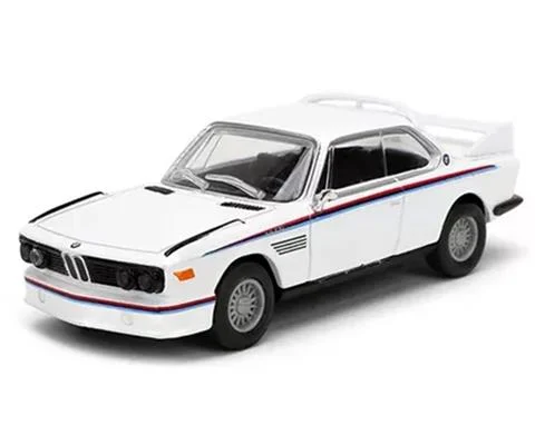 1975 BMW 3 0 CSL in White with Red and Blue Stripes - Collection Series