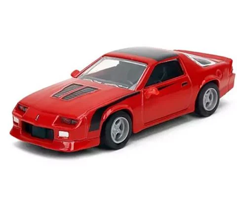 1985 Chevrolet Camaro in Red with Black Top and Stripes - Collection Series