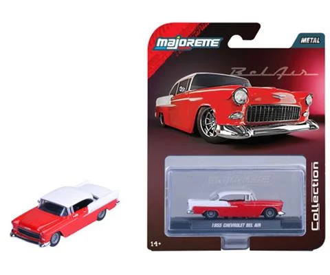 1955 Chevrolet Bel Air in Red and White - Collection Series