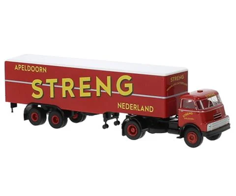 Streng - 1957 DAF DO 2000 with Cargo Van Trailer