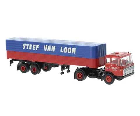 Steef van Loon - 1962 DAF FT 2600 with Trailer