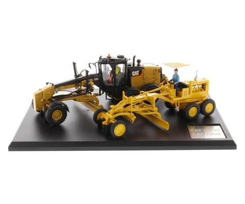 Caterpillar No 12 Motor Grader Circa 1939-1959 and Caterpillar 12M3 Motor Grader Current