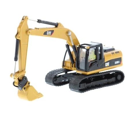 Caterpillar 320D L Hydraulic Excavator with Multiple Work Tools - DIECAST MASTERS