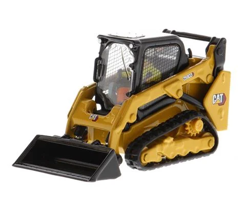 Caterpillar 259D3 Compact Track Loader with Work Tools - DIECAST MASTERS