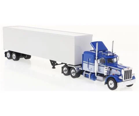 1973 Peterbilt 359 in Blue and White - BREKINA