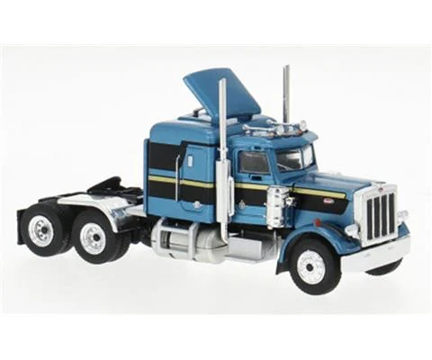 1973 Peterbilt 359 in Blue and Black - Cab Only