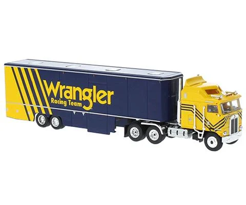 Wrangler Racing Team - 1980 Kenworth K100 Aerodyne Renntransport-SZ
