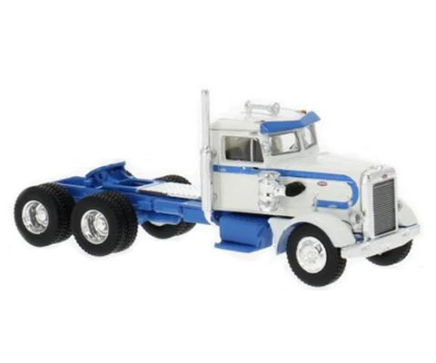 1955 Peterbilt 281 in White and Blue - Cab Only