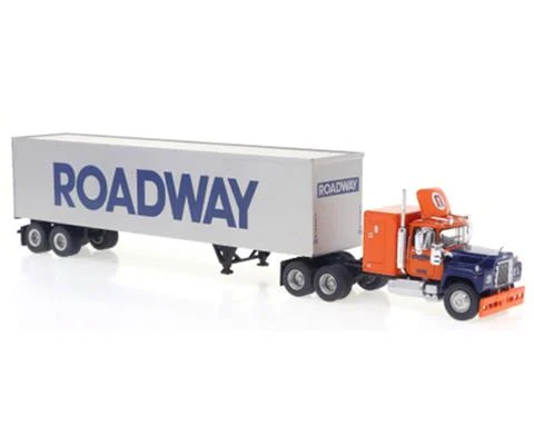Roadway - 1966 Mack RS 700 with Dry Van Trailer