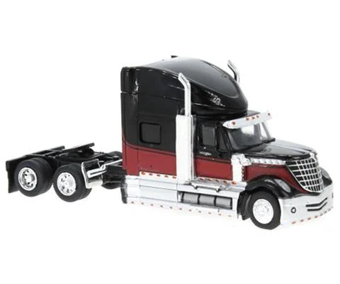 2010 International Lonestar in Black and Dark Red - Cab Only