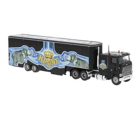 Circus Krone - 1978 Ford CLT 9000 Trailer Truck in Black