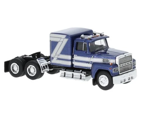 1978 Ford LTL 9000 in Metallic Blue and Silver - BREKINA
