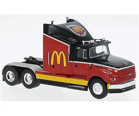 McDonalds Racing - 1990 Ford Aeromax in Black Red and Yellow - Cab Only