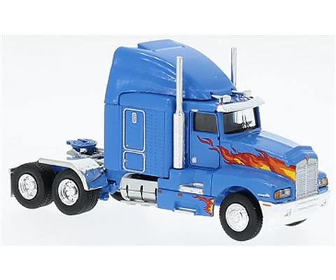1984 Kenworth T600 in Blue with Flames - Cab Only