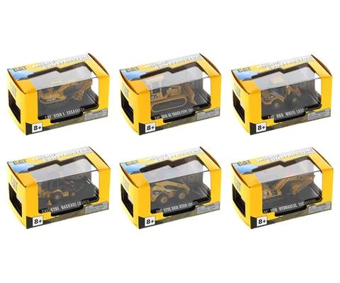 Caterpillar Micro-Constructor Series 6-Piece Set in Display Box