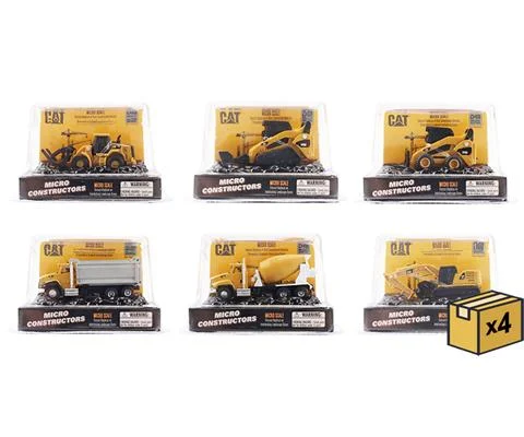 Caterpillar MINI Constructors - 24-Piece CASE