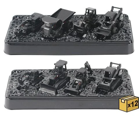 Caterpillar MINI Constructors 4-Pack in Black - 24-Piece CASE