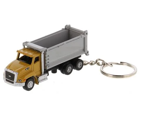 Caterpillar Ox Stampede Dump Truck Key Ring - DIECAST MASTERS