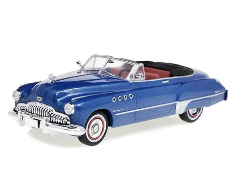 1949 Buick Roadmaster Convertible in Elan Blue Metallic - GREENLIGHT