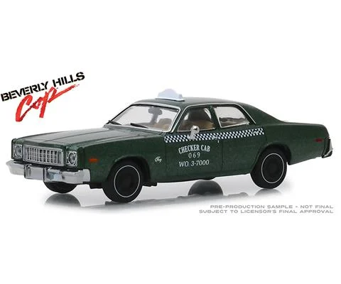 1976 Plymouth Fury Checker Cab 069 WO 3-7000 - Beverly Hills Cop 1984