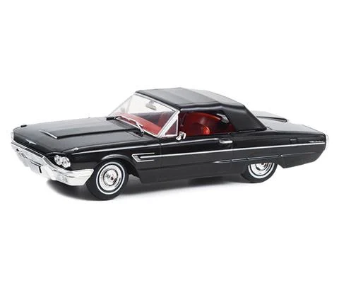 1965 Ford Thunderbird Convertible Top-Up in Raven Black