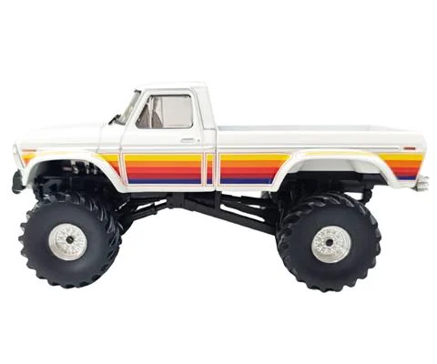 1977 Ford F-250 in White Free Wheeling Stripes Edition