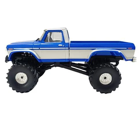 1979 Ford F-250 in Medium Blue Metallic with Silver Stripe