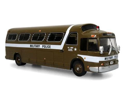 Military Police - 1966 GM PD4107 Buffalo Coach - Fort Dix