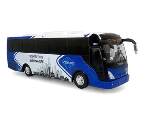 Big Apple Tour Bus - Tesma TS35E Coach - New York Gray Line Sightseeing - Big Apple Tour