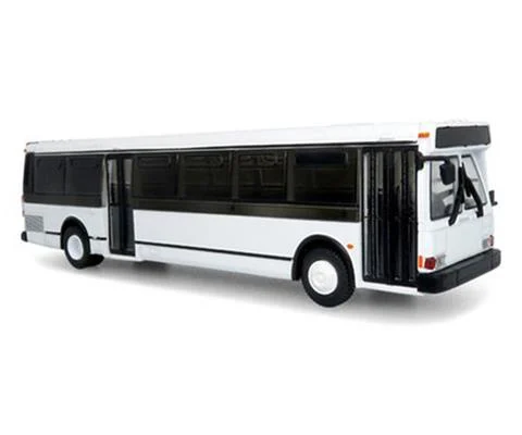 1980 Grumman 870 Transit Bus in Blank White - ICONIC REPLICAS