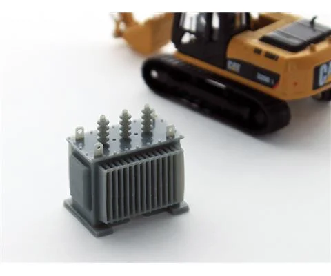 Electrical Transformer - grey High Definition