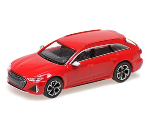 2019 Audi RS6 Avant in Metallic Red - MINICHAMPS