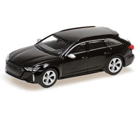 2019 Audi RS6 Avant in Metallic Black - MINICHAMPS