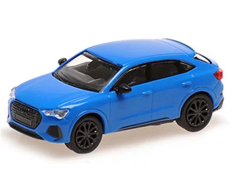 2019 Audi RS Q3 Sportback in Blue - MINICHAMPS