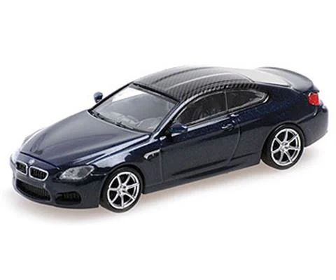 2015 BMW M6 Coupe in Metallic Blue - MINICHAMPS