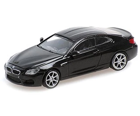 2015 BMW M6 Coupe in Metallic Black - MINICHAMPS