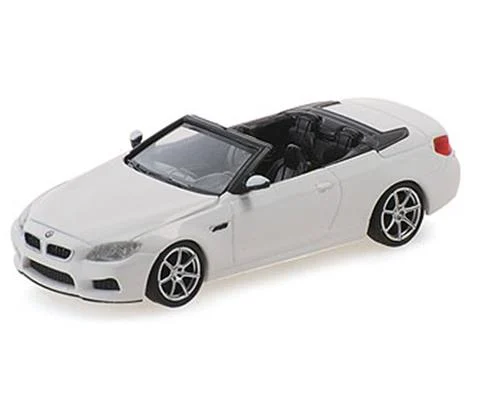 2015 BMW M6 Cabrio in White - MINICHAMPS